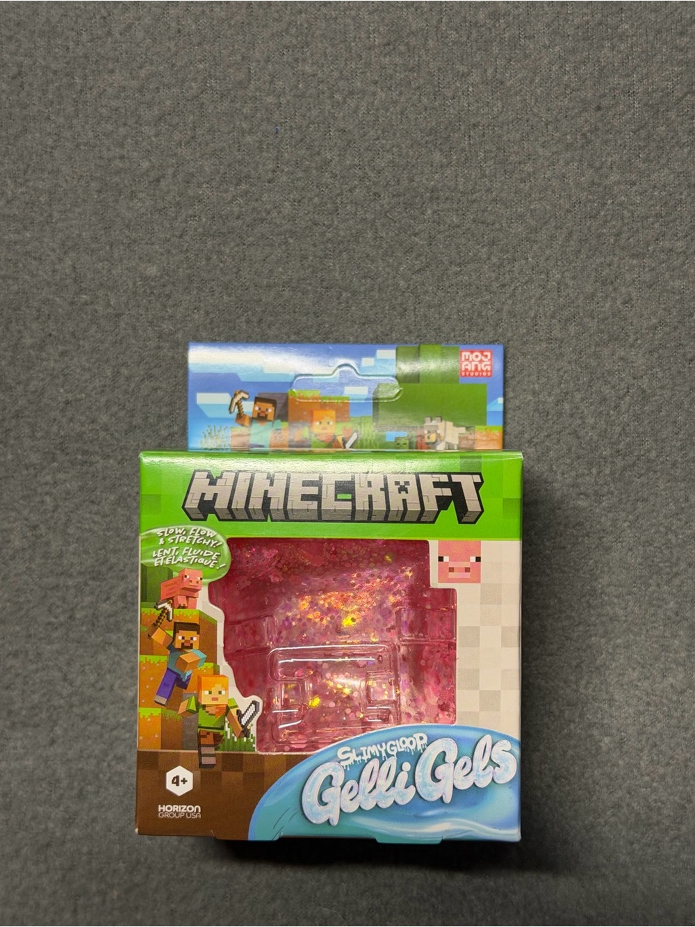 Minecraft SlimyGloop Gelli Gels Toy - Pink